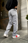 Gri Yıkamalı Jean P543