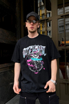 Heykel Baskılı Oversize Tshirt T546