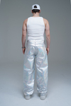 Hologram Efektli Baggy Jean Pantolon