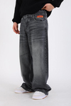 Homeboy Acid Wash Füme Baggy Jean Pantolon P1127