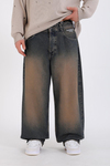 Homeboy Acid Wash Kahve Baggy Jean Pantolon P1126