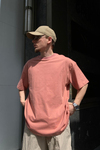 Human Being Baskılı Oversize Tshirt T564