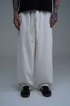 İnce Kumaş Bej Baggy Pantolon CT01 6517-8