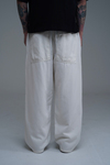 İnce Kumaş Bej Baggy Pantolon CT01 6517-8