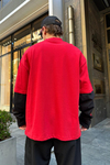 Iron Fish Baskılı Sleeved Sweatshirt SW870