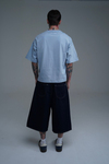 JR Açık Mavi Boxy Fit Basic Oversize Tshirt