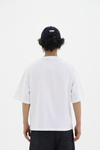 JR Beyaz Boxy Fit Basic Oversize Tshirt