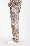 Jr Camo Collection Desenli Kahve Baggy Jean Pantolon