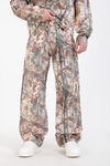 Jr Camo Collection Desenli Kahve Baggy Jean Pantolon
