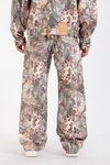 Jr Camo Collection Desenli Kahve Baggy Jean Pantolon