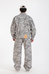 Jr Camo Desenli Yeşil Oversize Jean Ceket