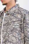 Jr Camo Desenli Yeşil Oversize Jean Ceket