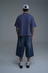 JR Indigo Boxy Fit Basic Oversize Tshirt