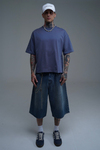 JR Indigo Boxy Fit Basic Oversize Tshirt