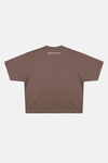 JR Kahve Boxy Fit Basic Oversize Tshirt