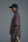 JR Kahve Boxy Fit Basic Oversize Tshirt