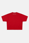 JR Kırmızı Boxy Fit Basic Oversize Tshirt
