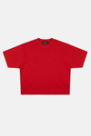 JR Kırmızı Boxy Fit Basic Oversize Tshirt
