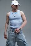 JR Logo Şerit Detay Baby Blue Fit Atlet
