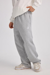 JR Nakışlı Gri Baggy Fit Eşofman ESF568
