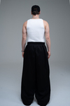 JR Signature Baskılı Gabardin Baggy Pantolon
