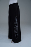 JR Signature Baskılı Siyah Baggy Eşofman