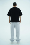 JR Siyah Boxy Fit Basic Oversize Tshirt