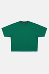 JR Yeşil Boxy Fit Basic Oversize Tshirt
