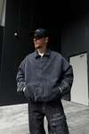 Kadife Kumaş Füme Oversize Bdg Ceket C226