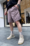 Kadife Kumaş Relaxed Fit Şort S211