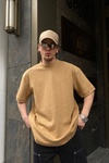 Kahve Basic Oversize Tshirt T560