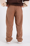 Kahve Kadife Baggy Pantolon P1034