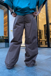 Kahve Oversize Paraşüt Pantolon P569