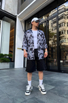 Kamuflaj Desen Oversize Kimono G115
