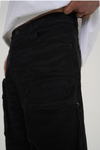 Kamuflaj Desen Siyah Baggy Pantolon CT01 6368-7