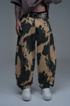 Kamuflaj Desenli Baggy Jean Pantolon CT01 6667 Joker