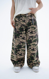 Kamuflaj Desenli Baggy Jean Pantolon KN4672