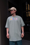 Kani Baskılı Oversize Tshirt T556