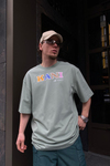 Kani Baskılı Oversize Tshirt T556