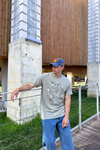 Komodo Baskılı Oversize Tshirt T1172
