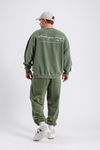 Kontrast Dikiş Acid Wash Oversize Takım TKM144