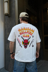 Krem Baskılı Oversize Tshirt T520