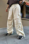 Krem Bdg Gabardin Combat Pantolon P722