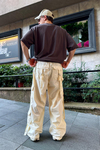 Krem Bdg Gabardin Combat Pantolon P722
