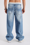 Lastik Bel Detay Jean Pantolon P1002