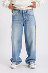 Lastik Bel Detay Jean Pantolon P1002