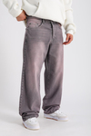 Lila Acid Wash Baggy Jean Pantolon P1006