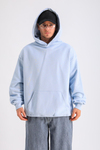 LLS Basic Mavi Oversize Hoodie SW1250