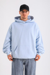 LLS Basic Mavi Oversize Hoodie SW1250