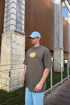 Luter Baskılı Haki Oversize Tshirt T1100